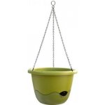 Nohel garden květináč MARETA závěsný samozavlažovací plastový 25x16 cm – HobbyKompas.cz
