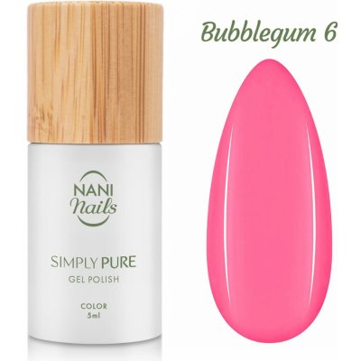 NANI gel lak Simply Pure Bubblegum 5 ml – Zboží Dáma