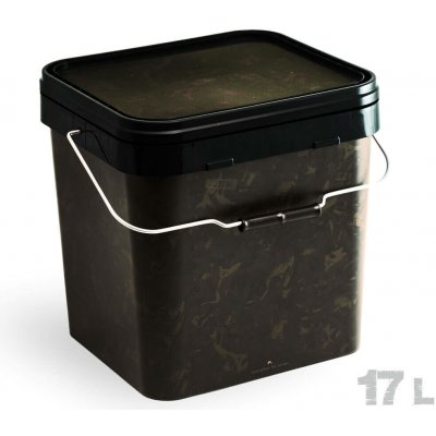 Nash Kbelík Rectangular Bucket Camo 17 l – Sleviste.cz