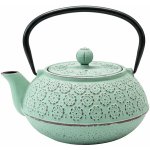 Aromeio Litinová čajová konvice s filtrem KUMO 1000 ml zelená – Zboží Mobilmania