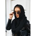 Fashionweek Dámský čapkošál 2v1 JK-BERTA Černá – Zboží Mobilmania