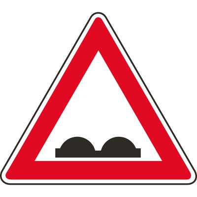 Dopravní značka – Nerovnost vozovky – Zboží Mobilmania