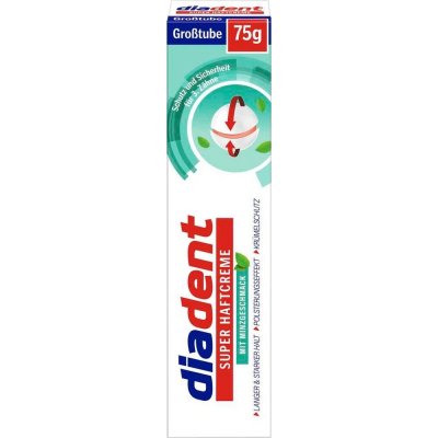 Diadent Fixační krém na zub.protézu 75 g – Hledejceny.cz