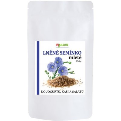 IPJ NATUR Lněné semínko mleté 250 g – Zbozi.Blesk.cz