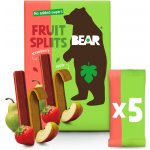 BEAR Fruit splits jahoda a jablko 5 x 20 g – Zboží Mobilmania