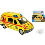Kids Globe Ambulance auto kovové 1 cm PB sanitka se zvukem a světlem – Hledejceny.cz