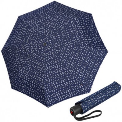 Knirps KNIRPS A.200 2DANCE BLUE - elegantní dámský plnoautomatický deštník