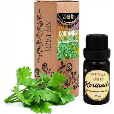 SoZoLe Rose Éterický olej Koriandr 10 ml – Hledejceny.cz