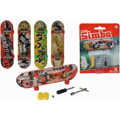 Simba Prstový skateboard 6 druhů – Zbozi.Blesk.cz