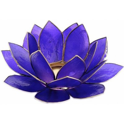 Nefertitis Svícen lotos pro čelní čakru NF6702 - cca 13,5 cm – Zboží Mobilmania