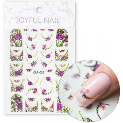Joyful Nail Nálepky na nechty CM 052 – Zboží Dáma