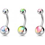 Šperky4U piercing do pupíku banánek BS0005-G – Zboží Dáma