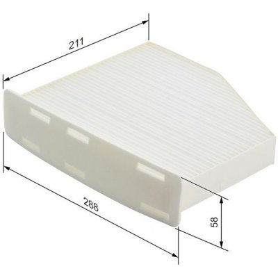 Kabinový filtr BOSCH (BO 1987432097) | Zboží Auto