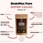 BrainMax Pure Organic 24 Super Cacao BIO kakao 1 kg – Zboží Mobilmania