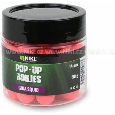 Karel Nikl Plovoucí Boilies 50g 18mm Giga Squid – Hledejceny.cz