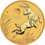 The Perth Mint zlatá mince Lunární Série III Rok Králíka v 1/2 oz – Zboží Mobilmania