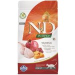 N&D Pumpkin Adult Cat Grain Free Quail & Pomegranate 1,5 kg – Sleviste.cz