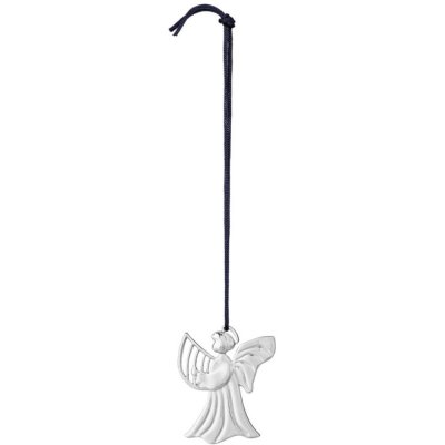 Rosendahl Vánoční ozdoba na stromeček HARP ANGEL7 cm stříbrná – Hledejceny.cz