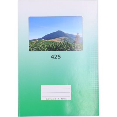 Vikpap 425 Sešit A4 čtvereček 20l. – Sleviste.cz