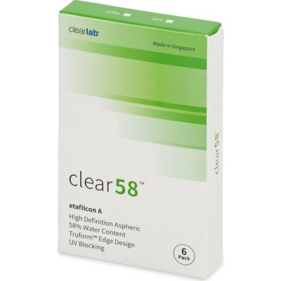 ClearLab Clear 58 6 čoček – Hledejceny.cz