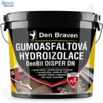 Den Braven Gumoasfaltová hydroizolace DenBit DISPER DN, kbelík 5 kg, černá – Hledejceny.cz