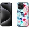 Pouzdro a kryt na mobilní telefon Apple mmCase Gelové iPhone 15 Pro Max - květiny