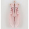 Plenky NEW BABY Mušelínová plena svetle růžová 75x75 cm