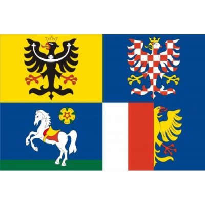 Vlajka Moravskoslezského kraje sítotisk Alerion – Hledejceny.cz