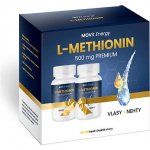 MOVit Energy L-Methionin PREMIUM 500 mg 2x 90 kapslí – Hledejceny.cz