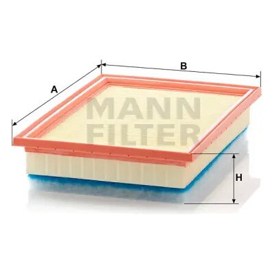 MANN FILTER Vzduchový filtr C 31 116 – Hledejceny.cz