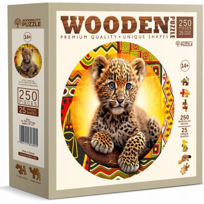 Wooden City Dřevěný malý panter 250 dílků – Zboží Mobilmania