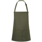 Karlowsky Krátká gastro zástěra KY123 Moss-Green 75x60cm – Hledejceny.cz