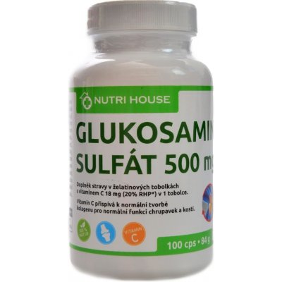 Nutrihouse Glukosamin sulfát 100 kapslí – Zboží Mobilmania