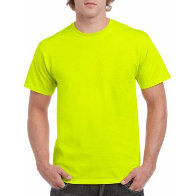 Unisex tričko HEAVY COTTON bezpečnostní zelená – Zboží Mobilmania