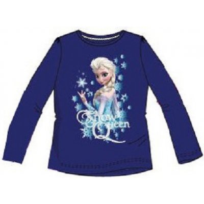 Sun City Frozen Anna a Elsa tričko Disney modré – Zboží Mobilmania