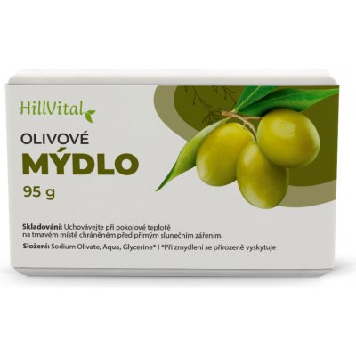 HillVital mýdlo s olivami a kozím mlékem 95 g