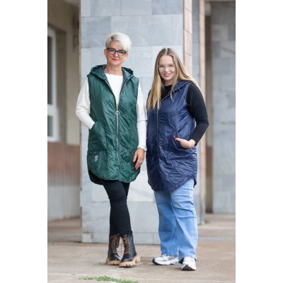 Dámská vesta Figaro tmavě modrá – Sleviste.cz