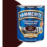 Akzo Nobel Hammerite přímo na rez 0,7L hladká tmavě hnědá – Zboží Mobilmania