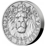 Česká mincovna Stříbrná dvouuncová mince Český lev stand 62,2 g – Zboží Mobilmania