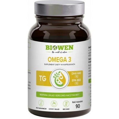 Biowen Omega 3 90 kapslí – Hledejceny.cz