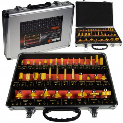 Black Frézy stopkové sada 35 kusů se stopkou 8mm – HobbyKompas.cz