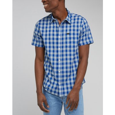 Lee button down SS Anthem blue – Zboží Mobilmania