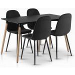 Textilomanie stůl Adria + židle Asti 1 + 4 – Zboží Dáma