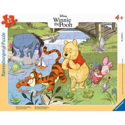 Ravensburger 056712 Disney: Medvídek Pú objevuje přírodu 47 dílků – Hledejceny.cz