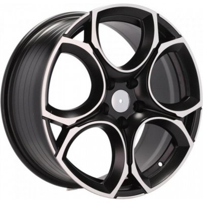 Racing Line I5162 8x18 5x112 ET45 polished black half matt – Hledejceny.cz