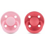 Rebael dudlíky přírodní kaučuk 2 ks Sweet Pink/Salmon – Sleviste.cz