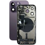Kryt Apple iPhone 14 Pro zadní Housing s Malými Díly fialový – Zboží Živě