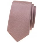 Avantgard Kravata Slim 551-7929 pudrová MAT – Zboží Dáma