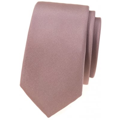 Avantgard Kravata Slim 551-7929 pudrová MAT – Zboží Dáma