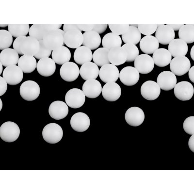Prima-obchod Polystyrenové kuličky Ø10; 12 mm, barva 2 Ø12 mm bílá – Hledejceny.cz